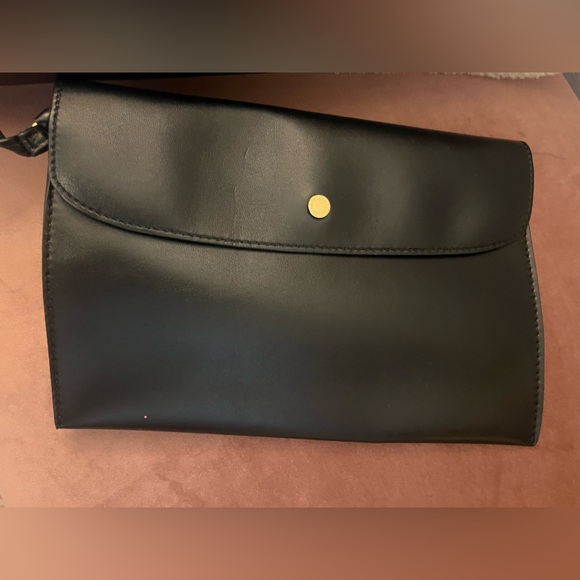 Stella McCartney black vegan and faux fur shoulder bag - Picture 11 of 13